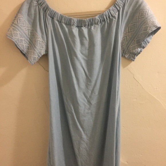 Athleta Casual Off-Shoulder Mini-Dress - Picture 1 of 3